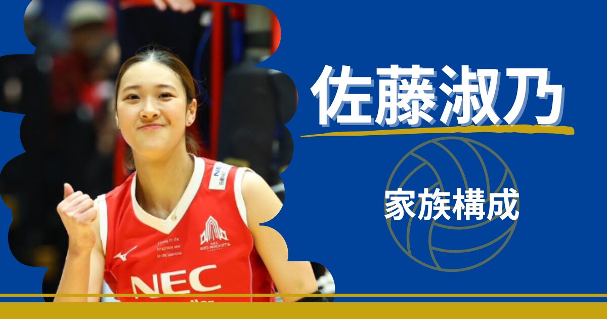 佐藤淑乃　家族　両親　母親　父親　姉　佐藤彩乃　兄弟