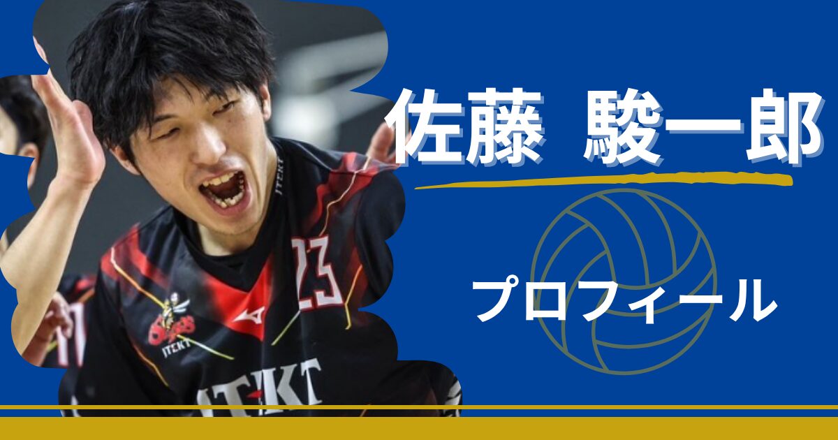 佐藤駿一郎　プロフィール　身長　プレースタイル　最高到達点