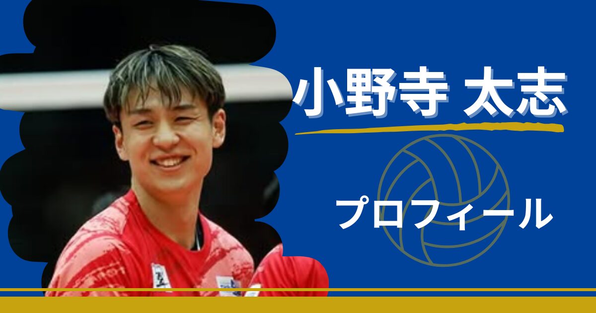 小野寺太志　プロフィール　身長　出身地　プレースタイル　最高到達点