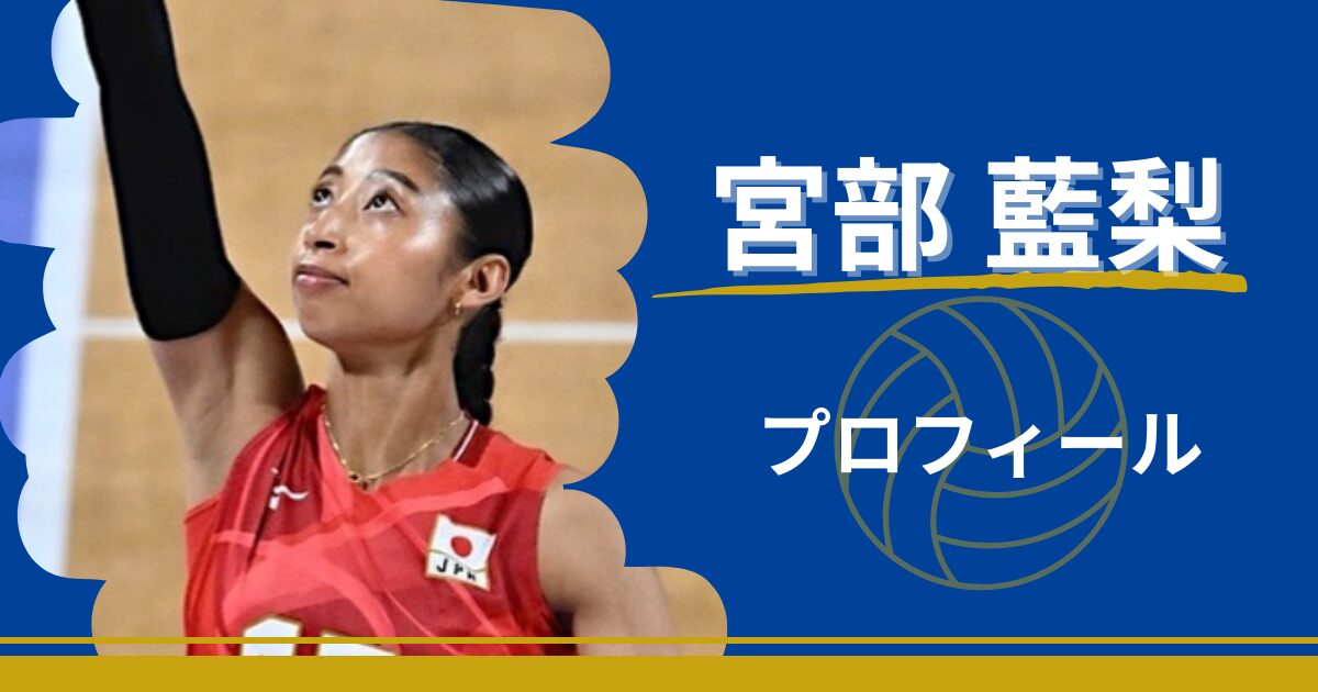宮部藍梨　プロフィール　身長　プレースタイル　出身　最高到達点
